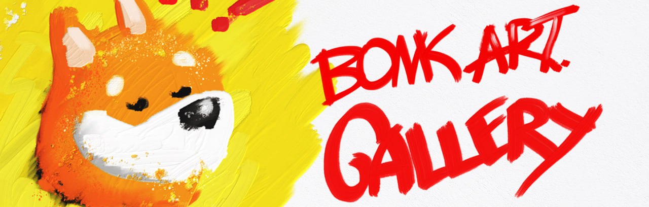 BONK Valentine 2024 banner